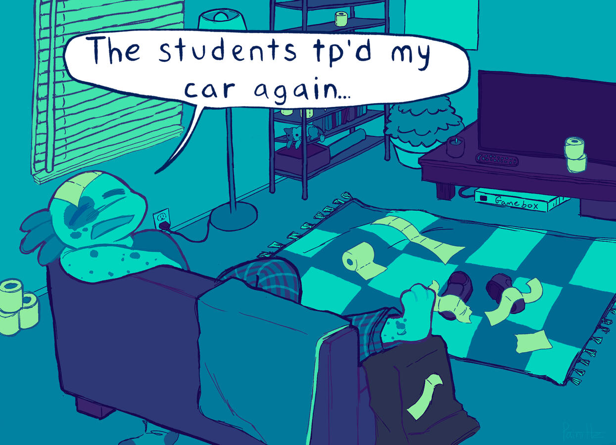 Axolotl and Olm home, Digital, 2024